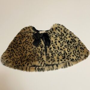 Place 89 Leopard Fur Cape Size 3T